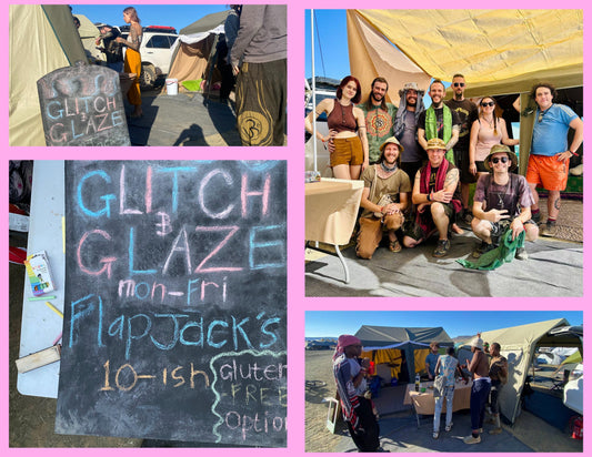 🏜️ Banana Pancakes & Burn Dust: A Gluten-Free Gift from Glitch & Glaze