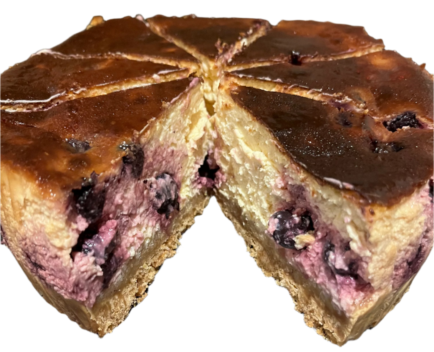 Lemon & Blueberry Cheesecake